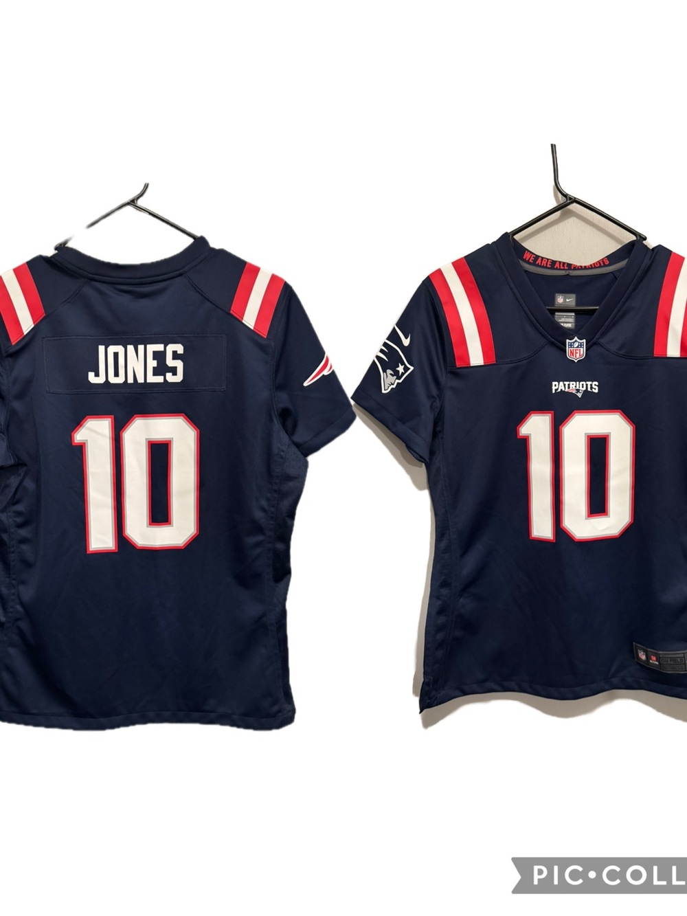 Nike New England Patriots #10 Jones Navy Football Jersey